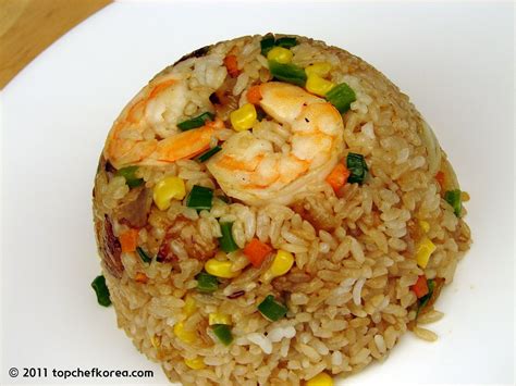 korean shrimp fried rice