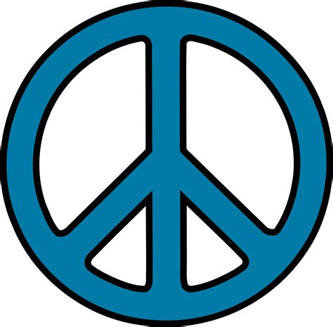 Peace symbol clipart - Clipground