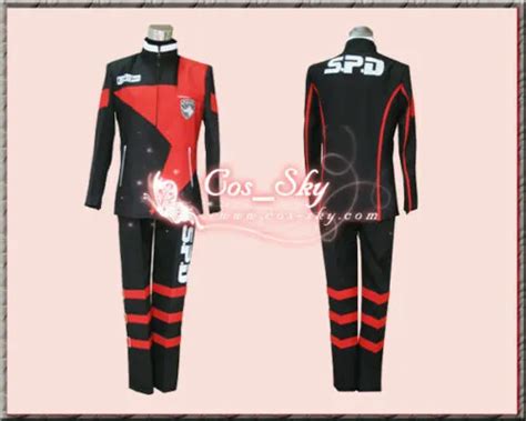 COSTUME ROUGE COSPLAY Tokusou Sentai Dekaranger Ban-chan Banban Akaza/Deka EUR 35,18 - PicClick FR