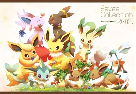 Eevee Evolutions Wallpapers | Eevee evolutions, Eevee wallpaper, Cute ...