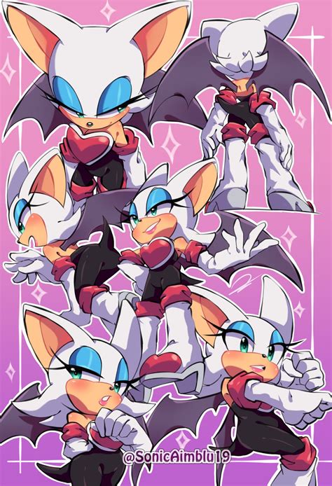 💖Sonic Artist 💖 on Twitter | Rouge the bat, Sonic fan characters, Sonic art