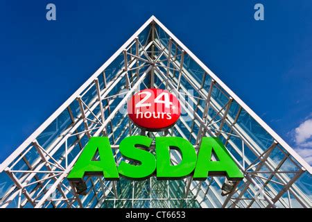 Asda sign, Asda Store, Lower Earley District Centre, Earley, Reading, Berkshire, England, United ...