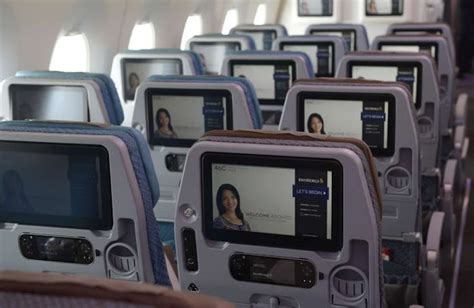 Singapore Airlines Introduces New In Flight Entertainment - Aircraft ...