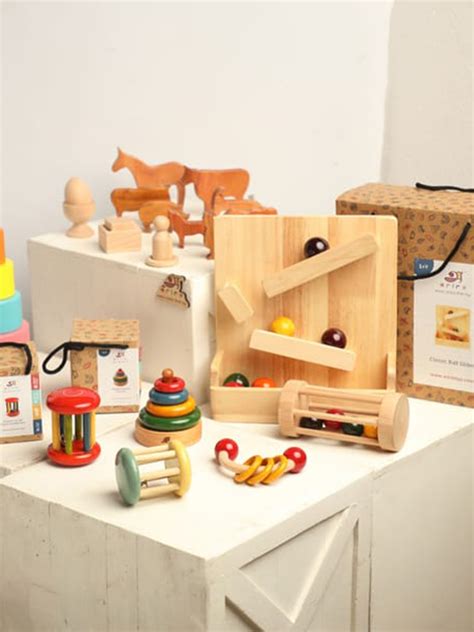 Buy ARIRO TOYS Kids Nude Wooden Stacker Activity Toys - Activity Toys ...