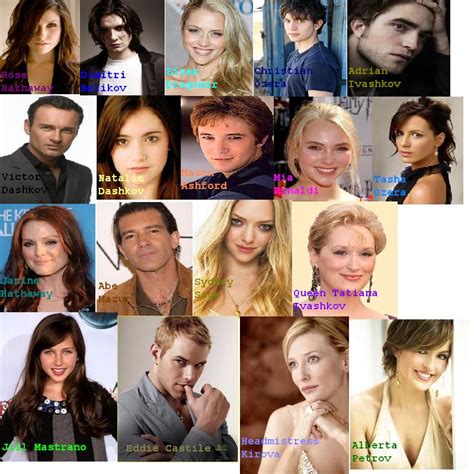 Vampire Academy Cast by MeltheMischievous on DeviantArt