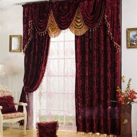 Popular of Victorian Curtains Ideas Designs with Best 25 Red Velvet Curtains Ideas On Home Decor ...