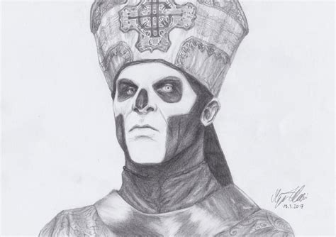 Papa Emeritus III Ghost B.C. by Kamm0 on DeviantArt