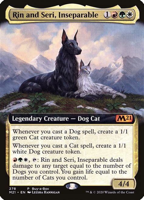 Rin and Seri, Inseparable · Core Set 2021 (M21) #278 · Scryfall Magic ...