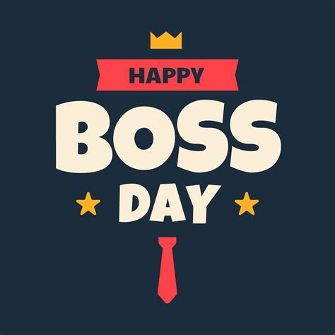 Happy Boss Day 217356 Vector Art at Vecteezy