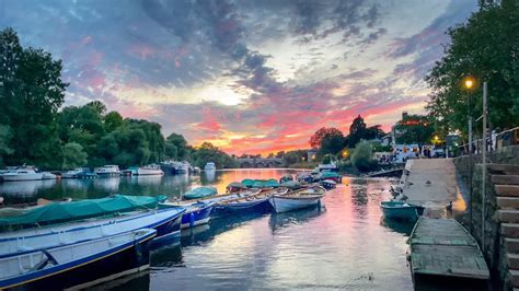 London’s Stunning Richmond Riverside & Town Centre at Sunset 😍 July ...