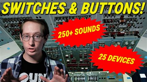 Switches and Buttons Sound Effects Pack - YouTube