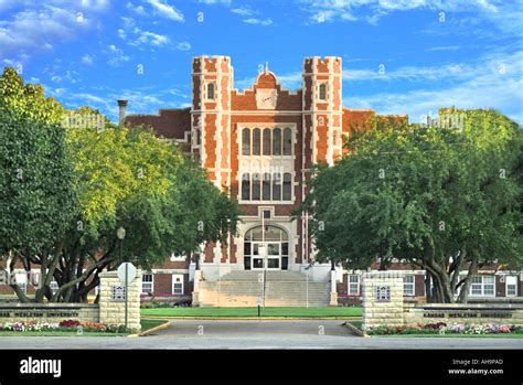 Kansas Wesleyan University Stock Photo - Alamy