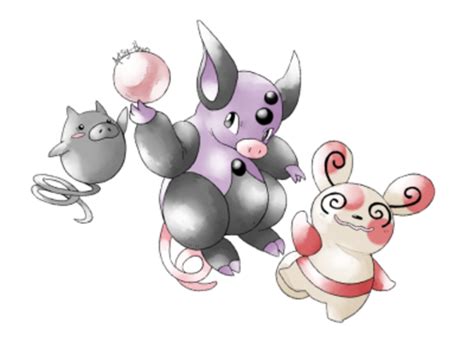 Spoink evolution line and Spinda retro work | Pokémon | Know Your Meme