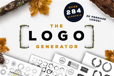 The Logo Generator ~ Logo Templates ~ Creative Market