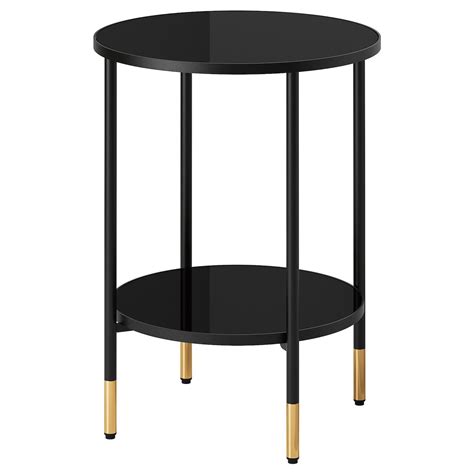 Black Side Table, Modern Side Table, Ikea Side Table, Black Accent ...
