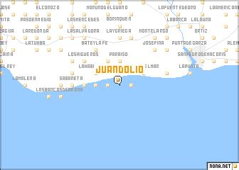 Juan Dolio (Dominican Republic) map - nona.net