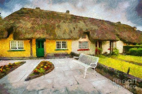 Thatched Cottages of Adare Photograph by Eva Lechner