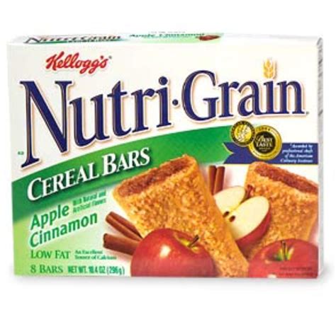 Nutri grain cereal bars apple cinnamon reviews in Granola Bars - ChickAdvisor