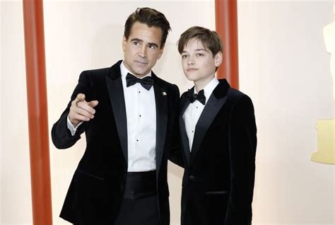 Colin Farrell matches lookalike son for adorable snaps at Academy Awards | Celebrity News ...