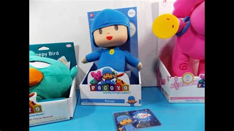 Pocoyo bandai toy peluche teddy review - YouTube