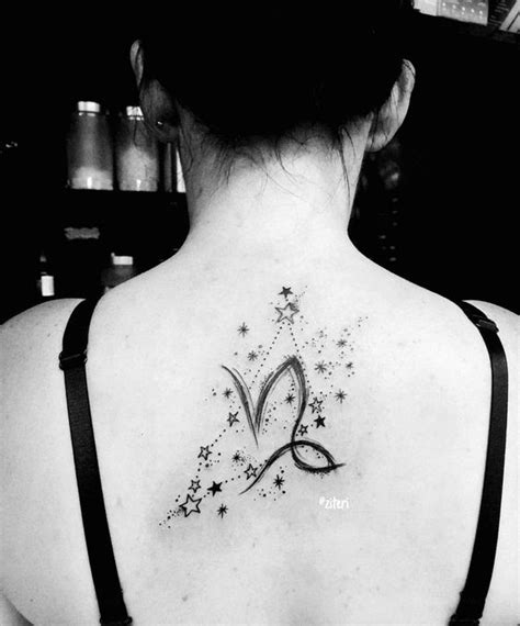 25 Capricorn Constellation Tattoo Designs, Ideas and Meanings for Zodiac Lovers - Tattoo Me Now