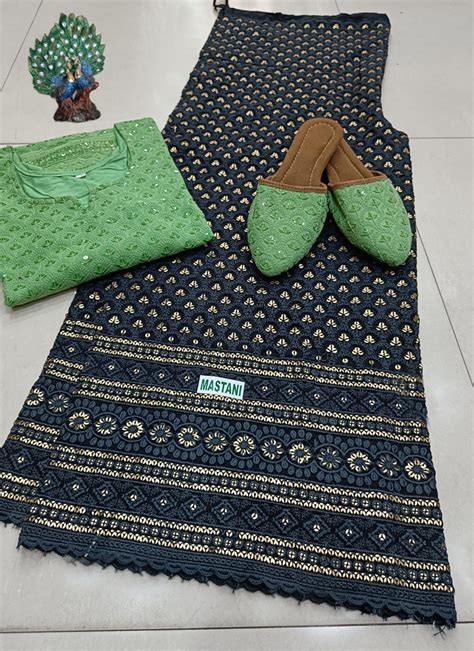 KD188 Pure Cambric Wholesale Phulkari Kurtis With Sharara 8 Pieces Catalog Catalog