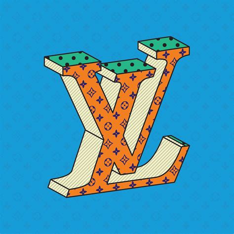 Louis Vuitton - 3D Logo Graphics on Behance