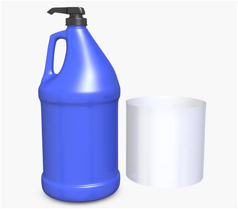 3D gallon plastic bottle model - TurboSquid 1201177