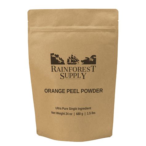 Orange Peel Powder - Rainforest Supply