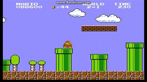 Super Mario Bros Emulator Stage 2-1 - YouTube