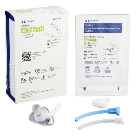 Shiley Flexible Tracheostomy Tube Cuffless, Disposable Inner Cannula