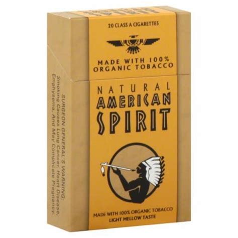 American Spirit Gold Cigarettes, 1 ct - QFC