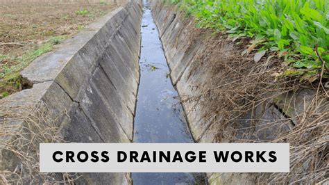 Cross drainage works - Construction How