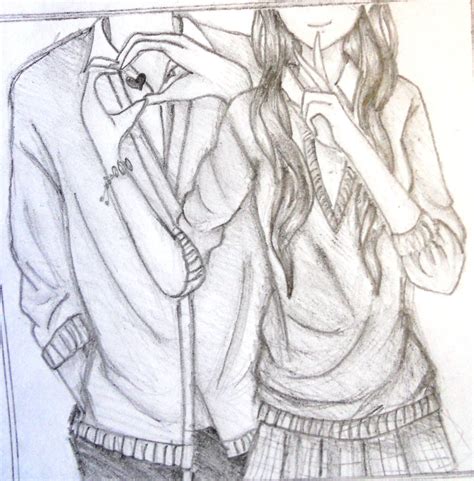 Cute Couple Poses Drawing at GetDrawings | Free download
