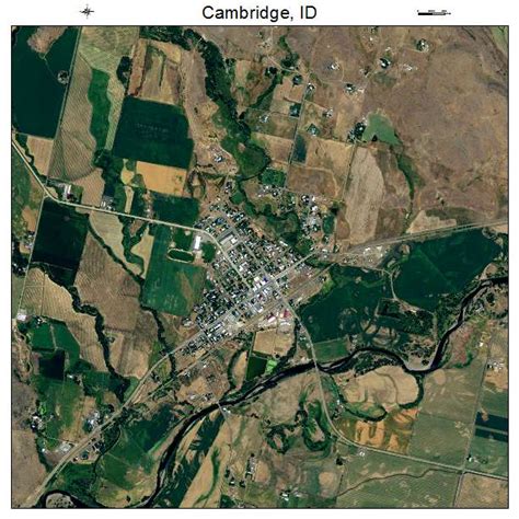 Aerial Photography Map of Cambridge, ID Idaho