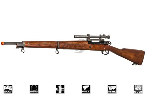 G&G GM1903 A4 CO2 Sniper Airsoft Rifle ( Wood )