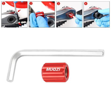 4xMountain Bike Crank Arm Removal Tool Crank Install Durable Road Bike ...