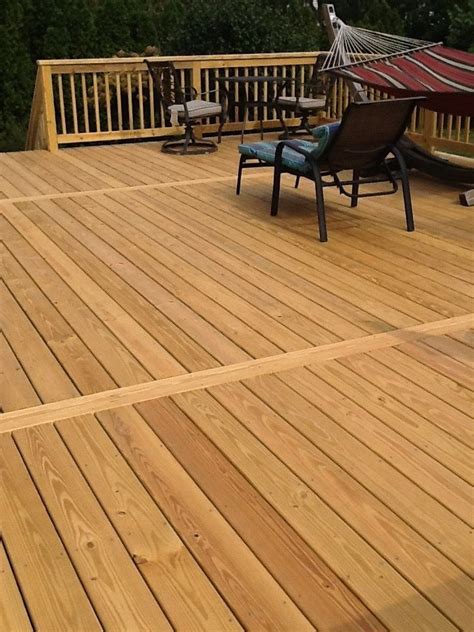 Decks.com. Treated wood in Hamilton - I like the pattern, vs. straight ...