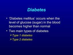 Diabetes ppt | PPT
