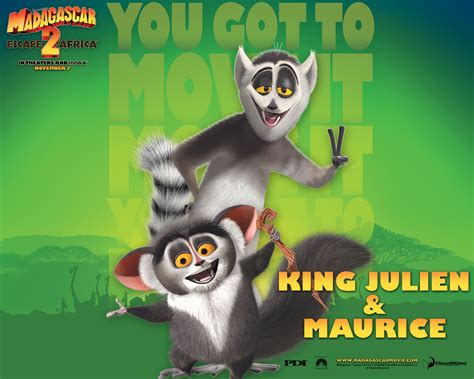 King Julien and Maurice - King Julien Wallpaper (9878477) - Fanpop