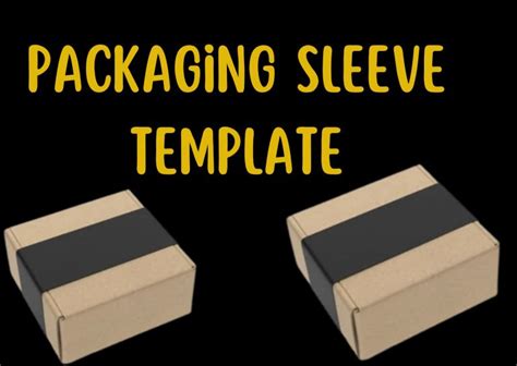 30+ Download Packaging Sleeve Template - Template Care