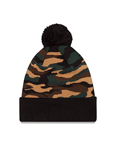 Baltimore Ravens Camo Pom Beanie – Football Theme Hats