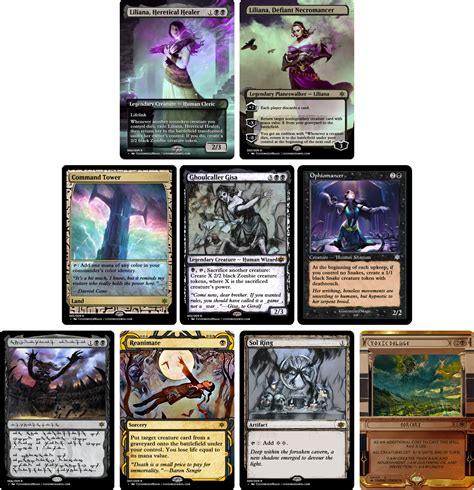 Commander Collection – Black – CustomizedMTG – Magic the Gathering Proxy Cards