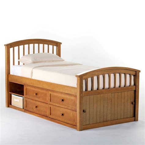 Twin Captains Beds with Storage - Foter