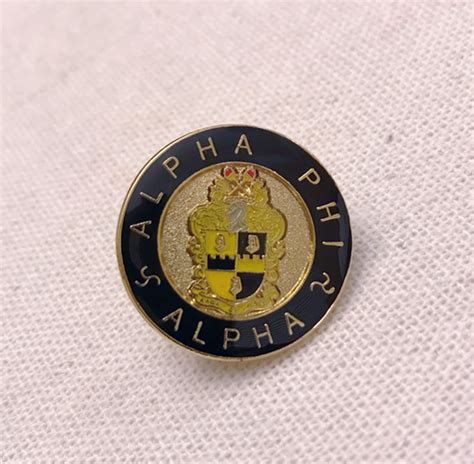 Alpha Phi Alpha Shield Lapel Pin