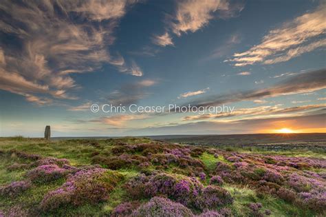 Sunset Sky, Blakey Ridge - Chris Ceaser Photography