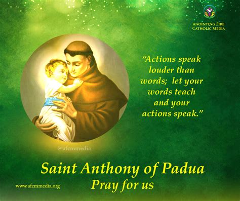 Catholic Saints - Feast of Saint Anthony of Padua