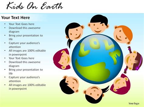 Kids on Earth Powerpoint Presentation Slides | PowerPoint Slides ...