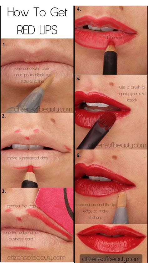 Perfect Red Lips Tutorial - AllDayChic