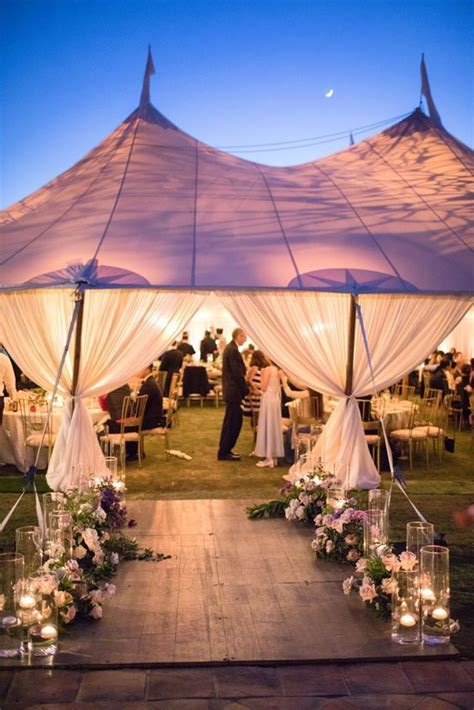 An Elegant Tent Wedding with a Rustic and Ethereal Twist | Wedding tent ...